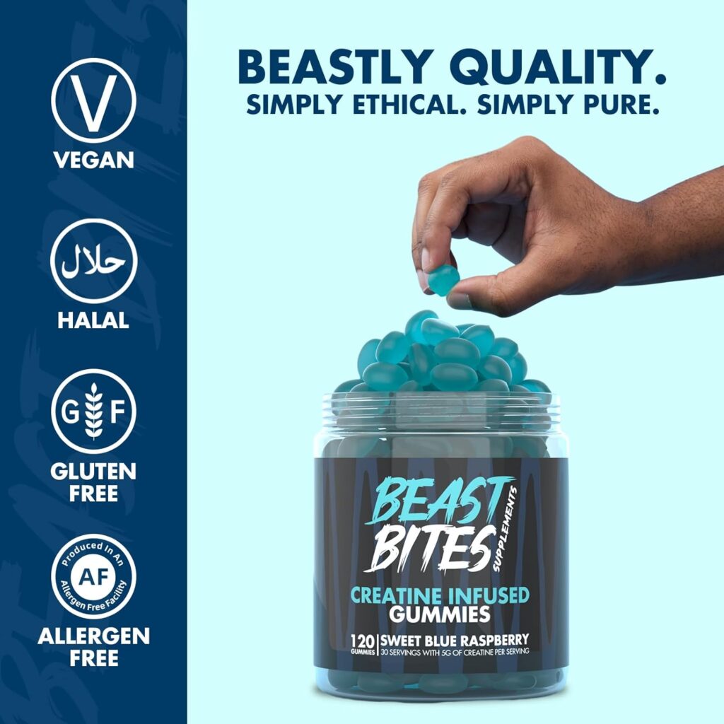 Beast Bites Creatine Gummies