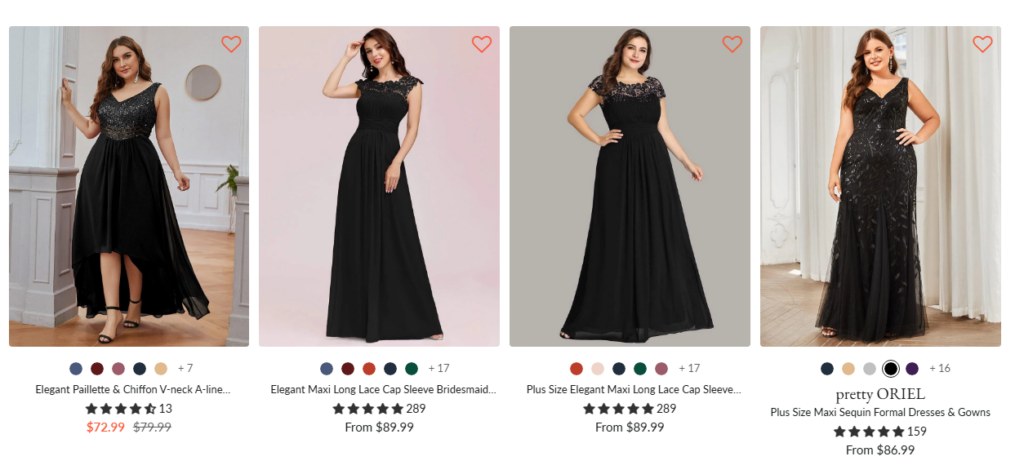 Shop Elegant Black Evening Dresses Using Ever Pretty Promo Code