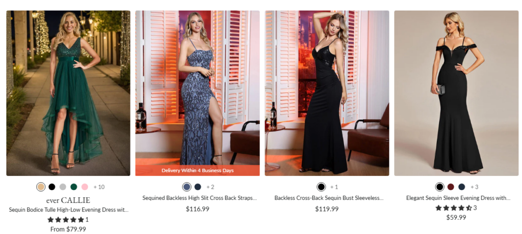 Shop Prom Dresses Using Ever Pretty Coupon Code