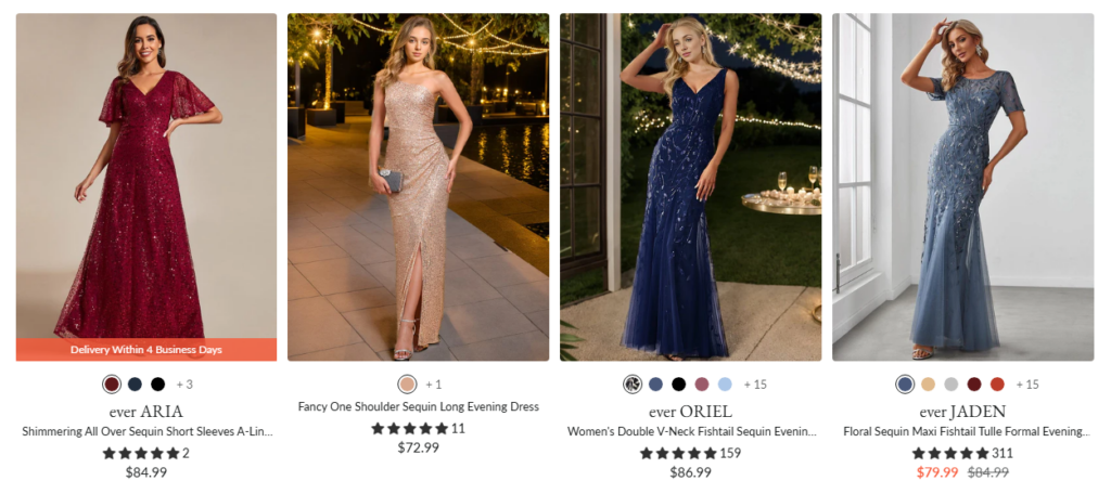Shop Prom Dresses Using Ever Pretty Coupon Code